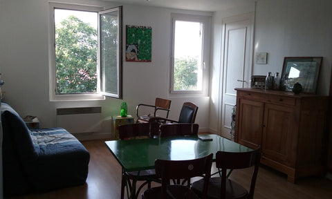 Bonjour, un petit logement,37m2 mais je l'adore car il est très lumineux,accueil Sainte-Maure-de-Touraine, France mon chez moi Entire rental unit vacation rental 7353047