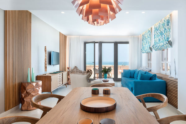 Tastefully decorated, this 2-storey luxury apartment features a contemporary des Greece Ultra Luxury Venetian Harbour View Maisonette Entire serviced apartment vacation rental 20199493