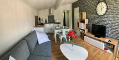 Ce logement neuf tout confort et fonctionnel offre un séjour détente pour toute   Superbe appartement neuf avec accès piscine Entire rental unit vacation rental 50789092