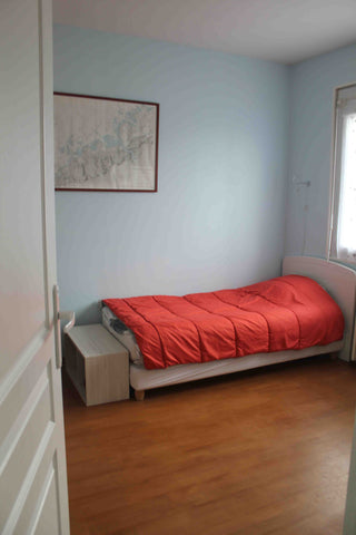 Chambre solo pour fille  dans maison calme.  salle de bain et toilettes en parta Pessac, France Chambre privée pour filles, commun à partager Private room in home vacation rental 10699006