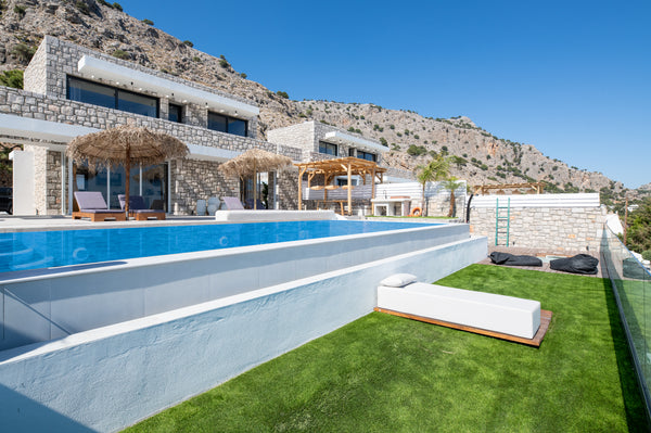 Lido White Villa  is a 2020 built luxury one of a kind holiday property,with bre Egeo, Greece Lido White Villa Entire villa vacation rental 41756185