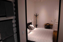 Nice small double room in a beautiful mansion from 1906, adapted to welcome you  Brussels, Belgium Albert Moliere : small doube room Room in bed and breakfast vacation rental 29626679