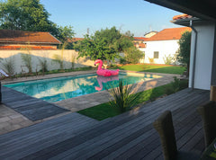 Our house has a lovely garden and large swimming pool. 4 bedrooms (one with doub Le Bouscat, France Beautiful modern house, 15 mins from VINEXPO Entire home vacation rental 32014270