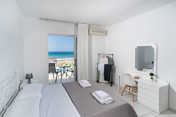 Welcome to Azure Seaside Apartments! The place where modern and elegant upscale  Rethimnon, Greece Azure seaside #6 Entire rental unit vacation rental 549201367878061428