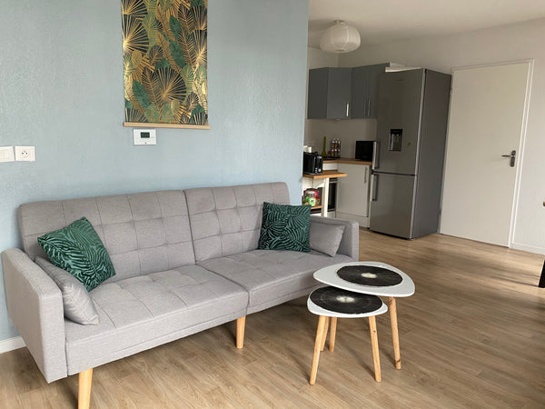 Je vous propose de vous installer dans mon charmant T3 qui saura à coup sûr être Floirac, France Appartement T3 cosy proche Bordeaux Entire condo vacation rental 38043600
