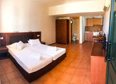   Large Studio in a quit area with terrace Entire serviced apartment vacation rental 43597634
