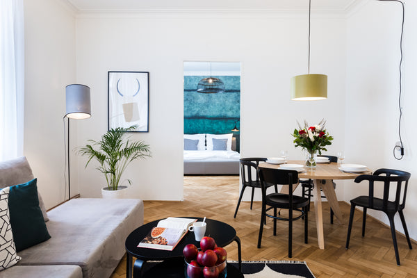 Enjoy peaceful moments in a modern minimalist-style apartment in a 1940s buildin Prague, Czechia Quiet Charming apartment with Elevator near Náměstí republiky Entire condo vacation rental 11505834