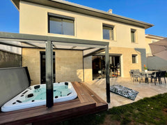 La villa est spacieuse et lumineuse avec un grand espace de vie, 7/8 couchages,  Bègles, France Magnifique villa avec jacuzzi Entire home vacation rental 662428399328423551