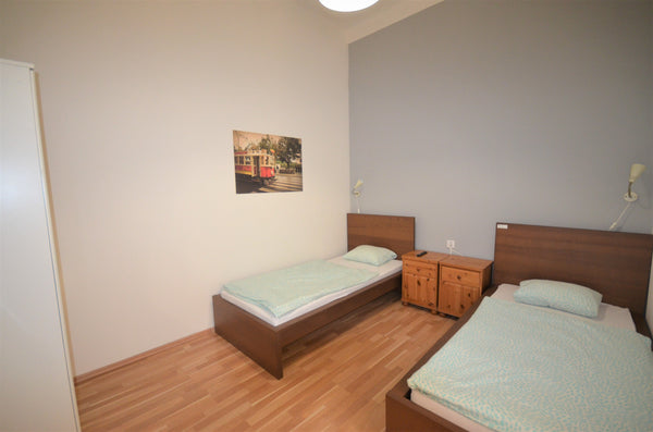 Cozy private room for 2 persons with two single beds. The room is a part of an a Prague, Czechia R1: Private room for 2 Private room in serviced apartment vacation rental 51037254