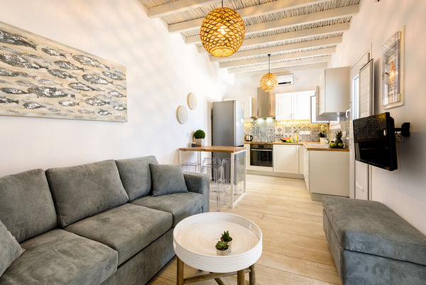 This modern apartment is located in traditional village Lefkes in Paros island.   Lefkes Luxury Apartment Entire rental unit vacation rental 36395698