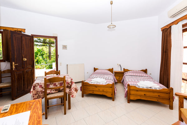 The <b>aparthotel in Rethymno Town</b>  has capacity for 3 people. <br>Accommoda Rethimnon, Greece Studio Erato near the beach Room in aparthotel vacation rental 53286740
