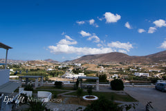 Mirsini studios have a panoramic view of Parikia bay and Parasporos beach. They  Paros, Greece Mirsini Studios Double Room Entire condo vacation rental 26509974