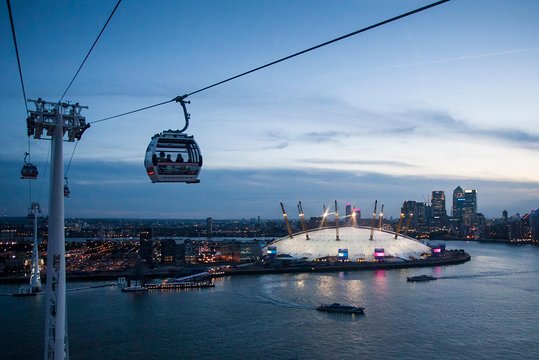 Combi Ticket: Climb The O2 & Go Up High (Emirate Cable Car) London Day Out  Private Tours and Travel Guide Europe London CITY London Destination Tour