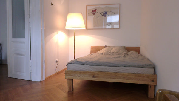 two rooms with view to the nice neighbours courtyards. one with the double bed s Vienna, Austria yoga teacher shares flat Private room in rental unit vacation rental 3581577