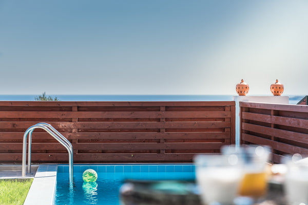 We created a place for you,  inspired by ancient Greece with influences from mod Rhodes, Greece Villa Kalliopi ~ Muses of art ~ Cycladic home vacation rental 24637067