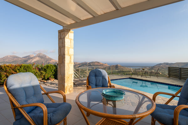 Mariou Hillview Villa is located on the hills of Mariou village, only 5' away fr  Mariou Hillview Villa with pool , 5' from Plakias Entire villa vacation rental 35662991