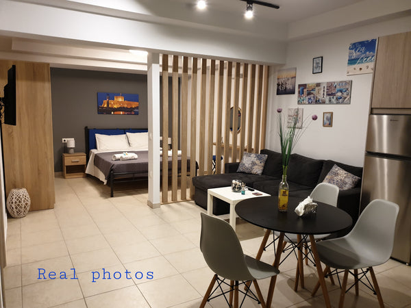 In a newly built and quite area, 4 km from the Rodos city center(10 min by car), Greece comfy center rodos - blue Entire rental unit vacation rental 32928444