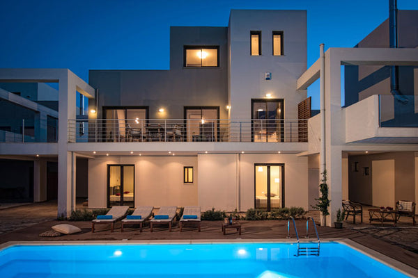 Situated on a hillside outside the tourist resort of Hersonissos is Villa Carobe Katsikia, Greece Villa Carobee Entire villa vacation rental 46612005