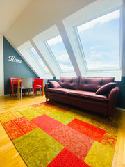 Have a glass of wine while enjoying Netflix on the comfortable sofa after explor Panama City, FL Delightful Duplex Danube Canal Entire rental unit vacation rental 43935888