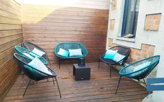 Mon logement est un appartement en duplex avec un patio de 20 m2 sans vis à vis. Bordeaux, France Apt atypique terrasse quartier ST GÈNES BERGONIE Entire rental unit vacation rental 48183532