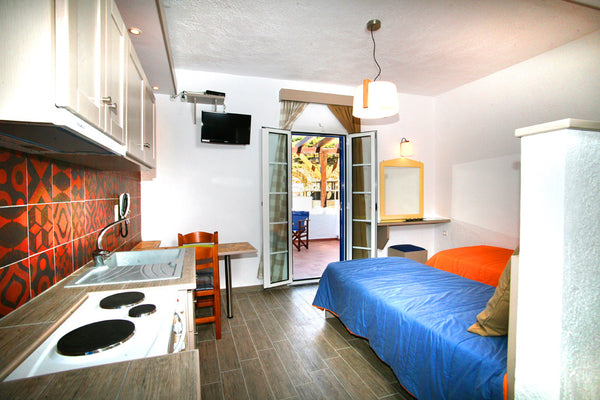 Hello! Describing this studio: This is a well kept place, which was designed wit  Vasilis Studios with Sea View Entire serviced apartment vacation rental 44988107