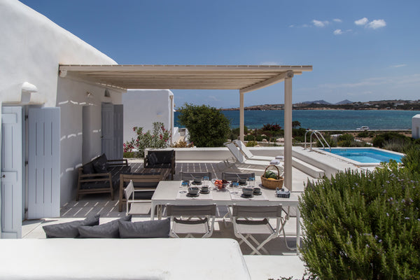 Five Villas of 2,000 m2 total and three Suites of 180 m2 total, offer quietness  Greece SAND Collection Villas | SAND Villa 5 with pool Cycladic home vacation rental 25649761
