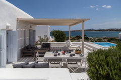 Five Villas of 2,000 m2 total and three Suites of 180 m2 total, offer quietness  Greece SAND Collection Villas | SAND Villa 5 with pool Cycladic home vacation rental 25649761