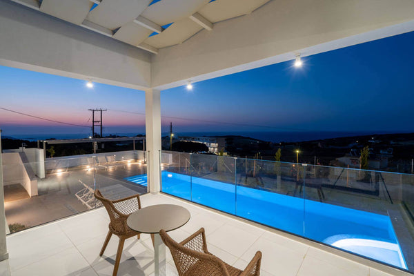 Private Villas with 3 bedrooms and private pool in Agia Pelagia Crete.<br /><br  Crete, Greece Villa Heres Entire villa vacation rental 602531010400316286