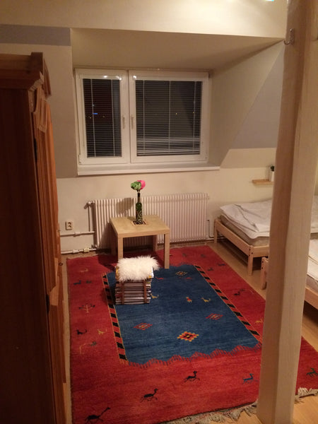 Great big room w 2 beds in 4 room flat in Prague 5.The flat has fully equipped k Prague, Czechia Great big room for two Private room in rental unit vacation rental 5558220