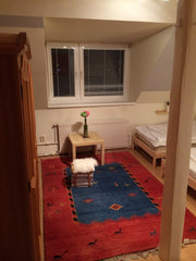 Great big room w 2 beds in 4 room flat in Prague 5.The flat has fully equipped k Prague, Czechia Great big room for two Private room in rental unit vacation rental 5558220