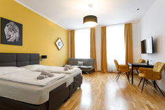 ie Unterkunft liegt zentral im 15.Bezirk, wenige Gehminuten von mehreren U-Bahne Vienna, Austria WF-Apartment zentral, trendig & modern Top 21 Entire rental unit vacation rental 52881351