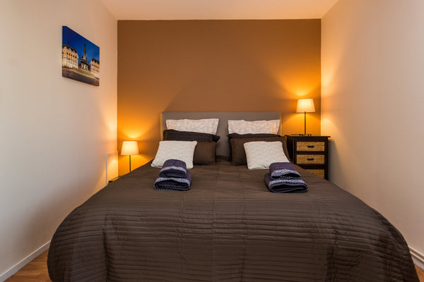 Appartement moderne, qui comporte une entrée avec placards, un séjour lumineux a Bordeaux, France Cosy, garage. Piscine. Entire condo vacation rental 16704845