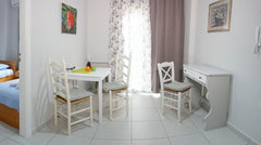 One room with 2 single beds and a living room. Extra bed is available. The apart Heraklion, Greece Heraklion Old Port Apartments (B1) Entire rental unit vacation rental 20143347