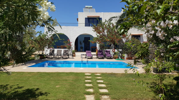 Yianna’s home is built upon the hill within a private land surrounded by olive t Gerani, Greece Yianna's home a beautiful house with amazing view Entire villa vacation rental 13553081