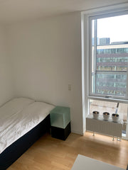 Kick back and relax in this calm, stylish space.  From the balcony you can enjoy  Lovely bedroom in 3 room pentouse appartment. Private room in condo vacation rental 557265640504084015