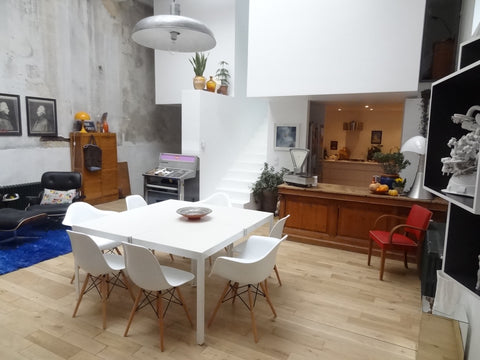 Former locksmith shop renovated beautiful loft . Mixture of art and design furni Bordeaux, France Loft Saint Michel - Bordeaux Entire loft vacation rental 1182098