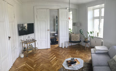 You find the apartment right between two attractive neighbourhoods of Copenhagen Copenhagen, Denmark 15 minutes walk from the city center Entire rental unit vacation rental 17138087