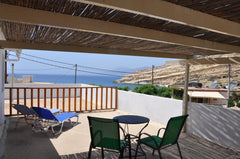 Romantic holidays on the roof of the hotel Sofia big apartment on the center of  Matala, Greece view matala caves apartment Private room in serviced apartment vacation rental 17716299