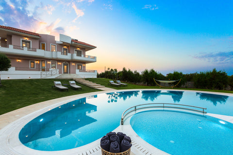 Aelia Residence is a newly built luxurious villa, boasting 5 bedrooms and can ac Greece Aelia Residence, a luxurious pampering experience! Entire villa vacation rental 25278354