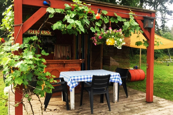Kleine caban, rustig gelegen. Grenzend aan het Kloosterbos.<br />Badkamer en toi Wachtebeke, Belgium Caban Private room vacation rental 50822033