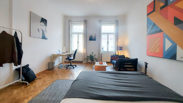 Cozy private room (30 sq meter) for couples and travelers<br /><br />Close to on Vienna, Austria Private room just 15 min to city center!Pratestern Private room in rental unit vacation rental 41577895
