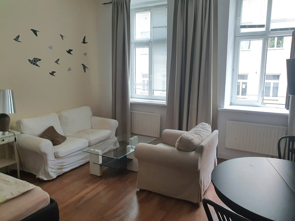 Cozy private apartment, 32qm, fully equipped/furnished, with separate kitchen, i Vienna, Austria Cozy 1-Room Apartment Entire rental unit vacation rental 52712042