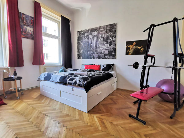 !! Update: The terrace is under construction work, which is why we offer a cheap Vienna, Austria Gym + Room + Terrace! The Local Experience Private room in rental unit vacation rental 624198008642691719