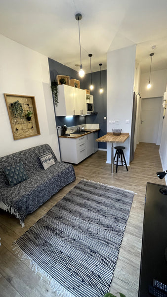 This apartment is 24m square in a typical building, ideally located in the heart La Teste-de-Buch, France Appartement Bordeaux centre ville Entire rental unit vacation rental 600367445807036696