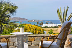 Magnificent island house offering a breathtaking panoramic view of the bay of Na Athens, Greece Summer House Villa Cycladic home vacation rental 11505953