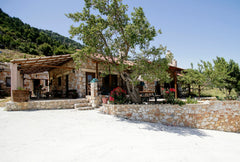 This traditional stone house comfortable for a couple or a family is located in   Mike Omalos House 1-  Traditional stone house Entire home vacation rental 19843652