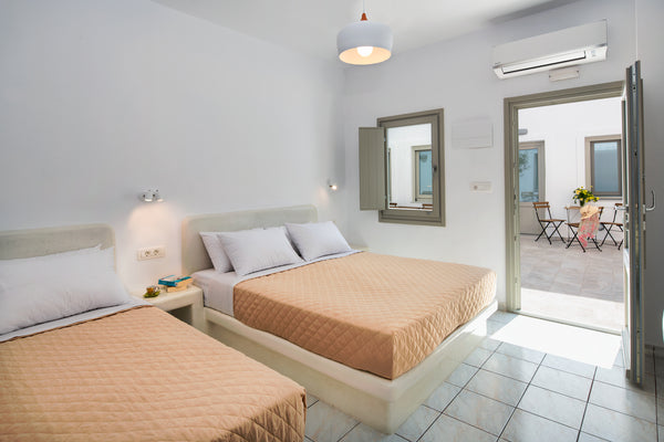 A comfortable accommodation proposal for up to three persons, the Triple Room of Greece Triple Room - Olive Tree Suites Room in aparthotel vacation rental 33134576
