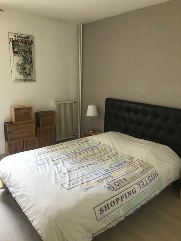 T2  de 45 m2 avec balcons cosy sans vis à vis, cuisine équipée, bureau, grand dr Maxéville, France Appart à 15 min des quais Entire condo vacation rental 10558362