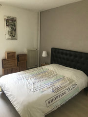 T2  de 45 m2 avec balcons cosy sans vis à vis, cuisine équipée, bureau, grand dr Maxéville, France Appart à 15 min des quais Entire condo vacation rental 10558362