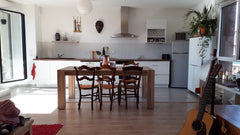 My brand new apt (June 2017) is big, full of light, with a great terrace and is  Bordeaux, France New, Private Bathroom, Terrace, Top Floor, Air Con Private room in rental unit vacation rental 20773590